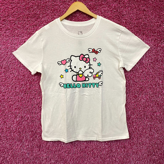 Sanrio Hello Kitty Angel Wings Graphic T-Shirt Small