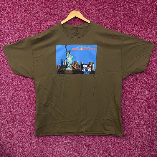Sanrio Hello Kitty "Greetings From New York City" Graphic T-Shirt 2XL