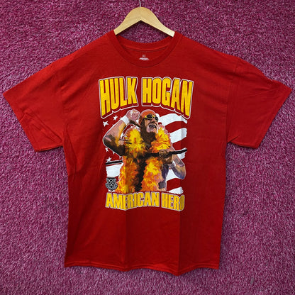 WWE Hulk Hogan "American Hero" Graphic T-Shirt XL