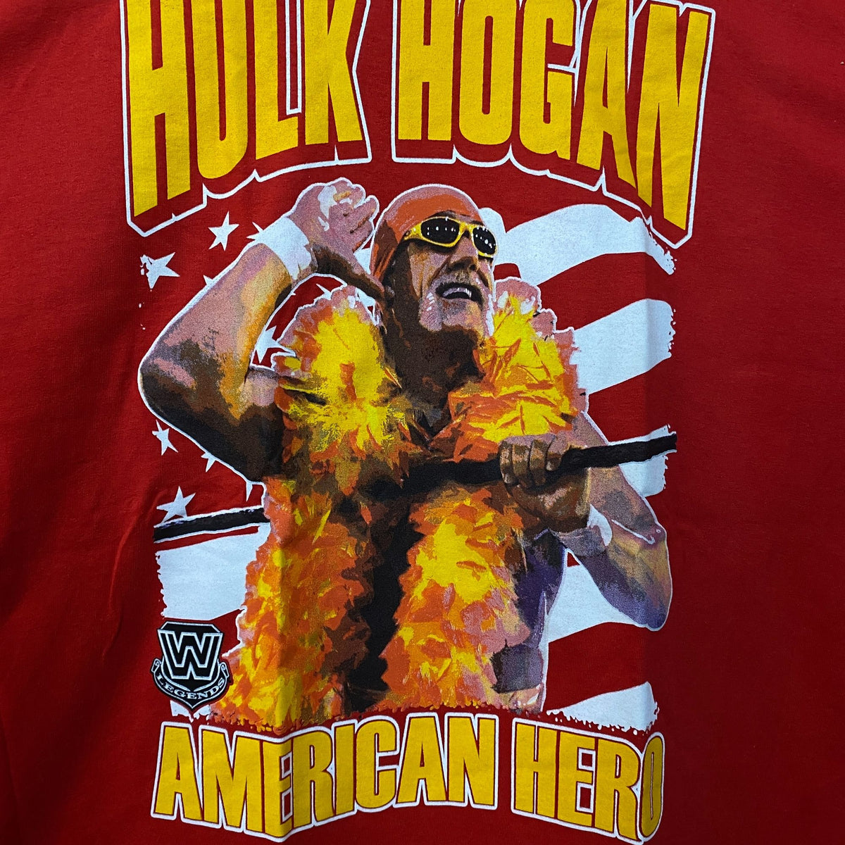 WWE Hulk Hogan "American Hero" Graphic T-Shirt XL