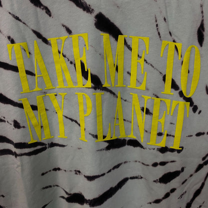 Junk Food Clothing Take Me To My Planet Tie-Dye Graphic Tee Medium