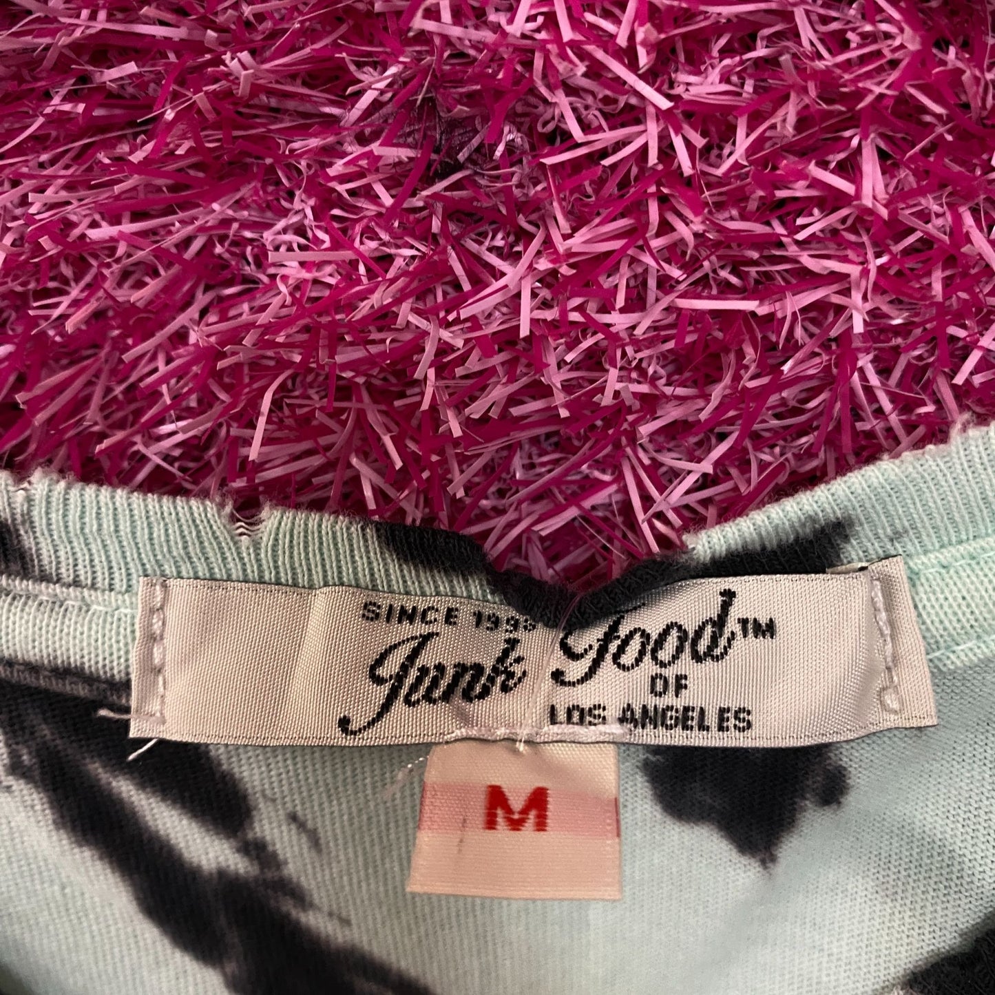 Junk Food Clothing Take Me To My Planet Tie-Dye Graphic Tee Medium