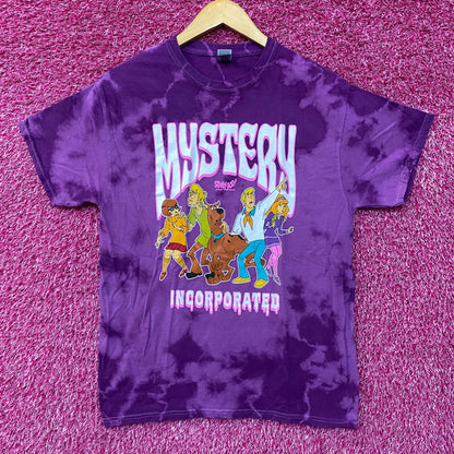Scooby-Doo Mystery Incorporated Tie Dye T-Shirt Medium