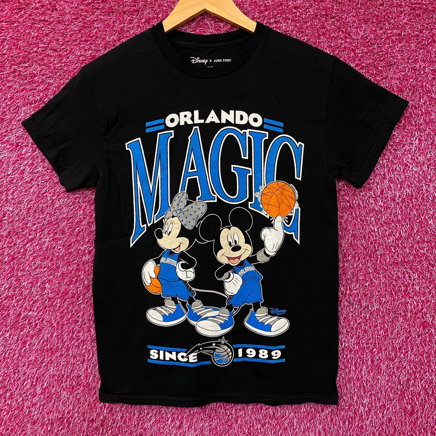 Disney x Junk Food Orlando Magic Mickey Squad Graphic T-Shirt XS