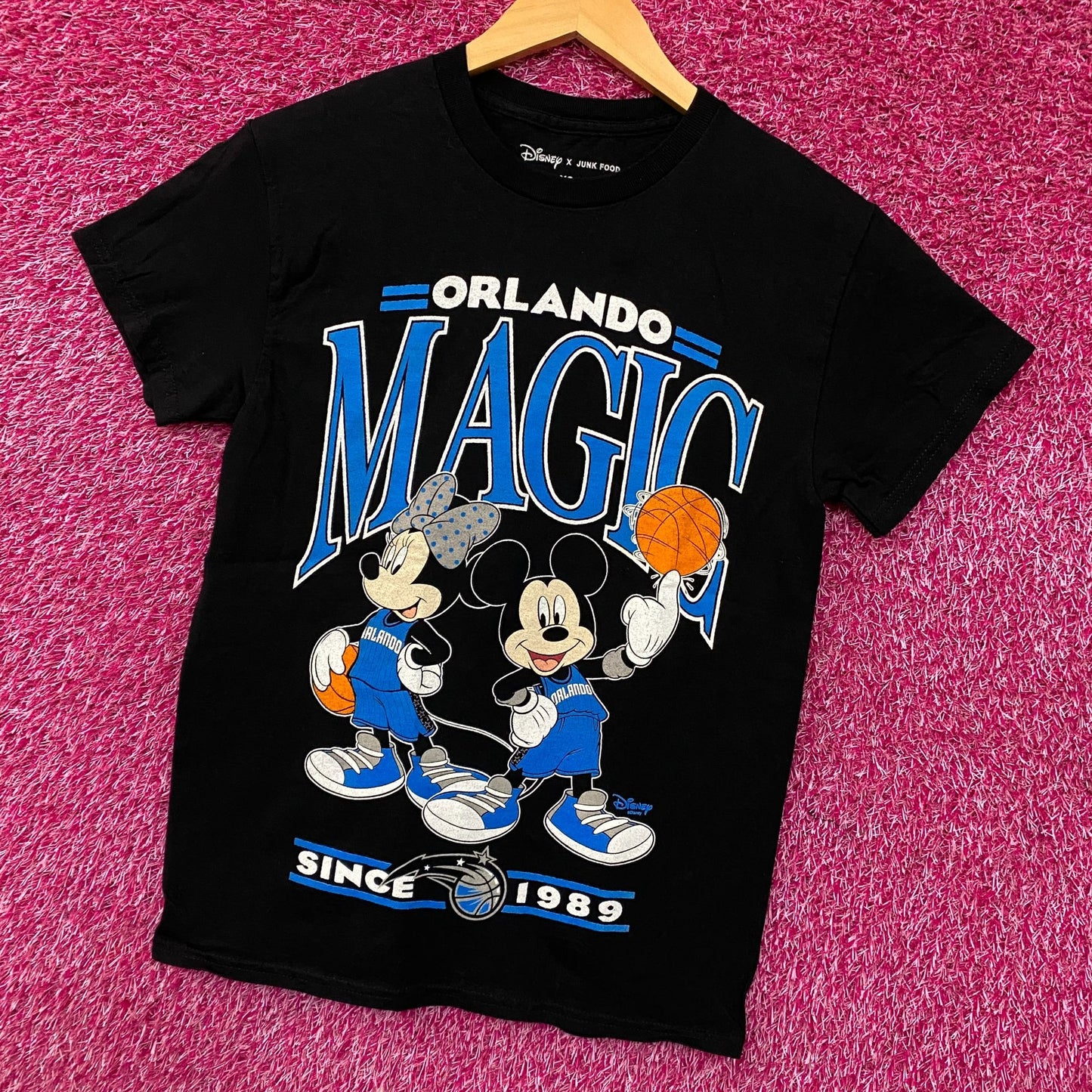 Disney x Junk Food Orlando Magic Mickey Squad Graphic T-Shirt XS