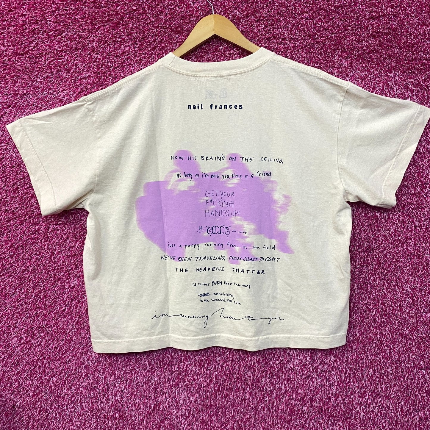 Urban Outfitters Neil Frances Crop Top Large