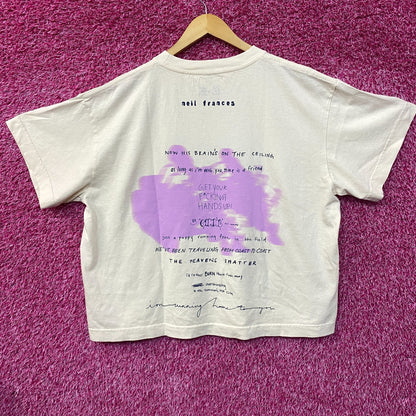 Urban Outfitters Neil Frances Crop Top Large