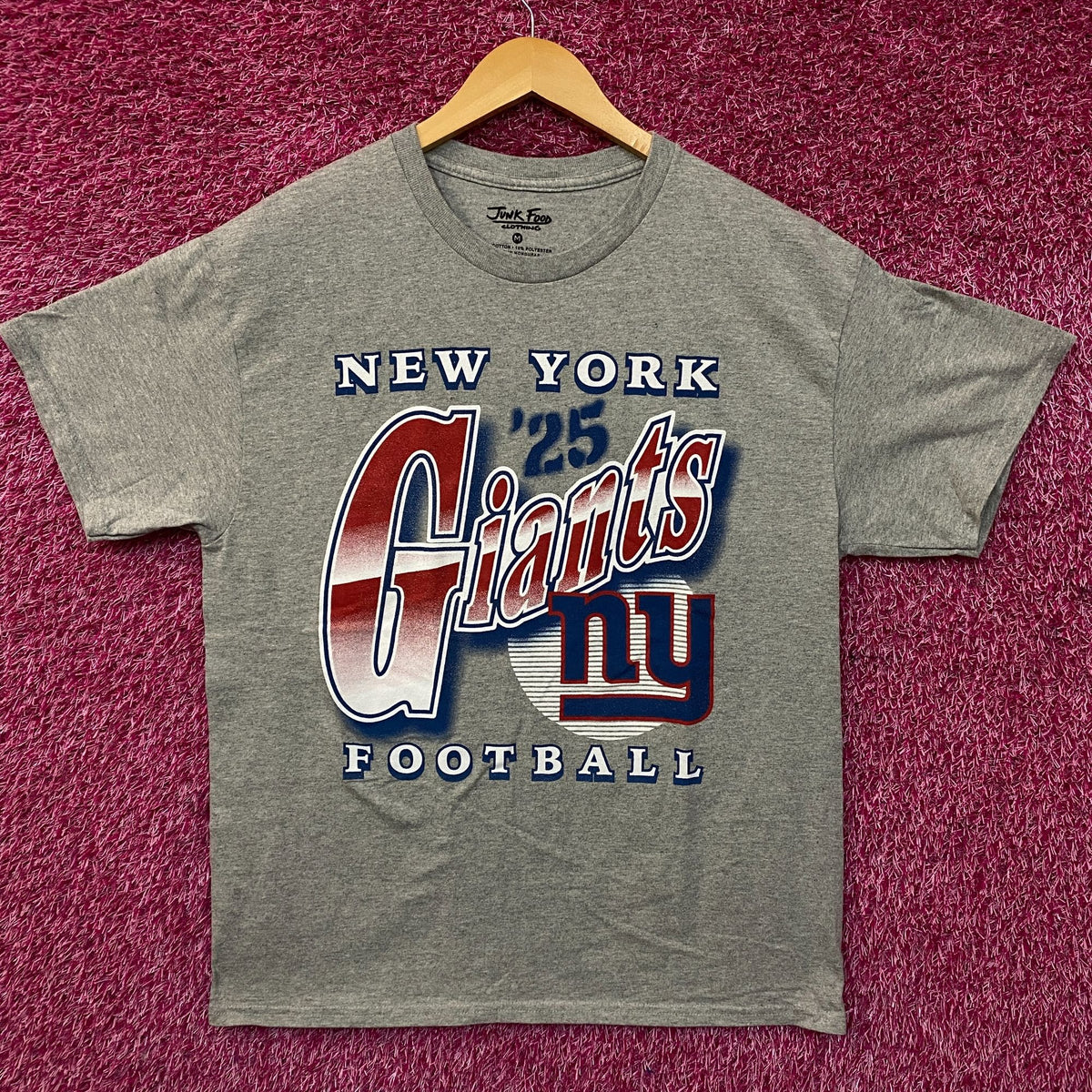 Junk Food Clothing New York Giants Bootleg Flea Market Tee Medium