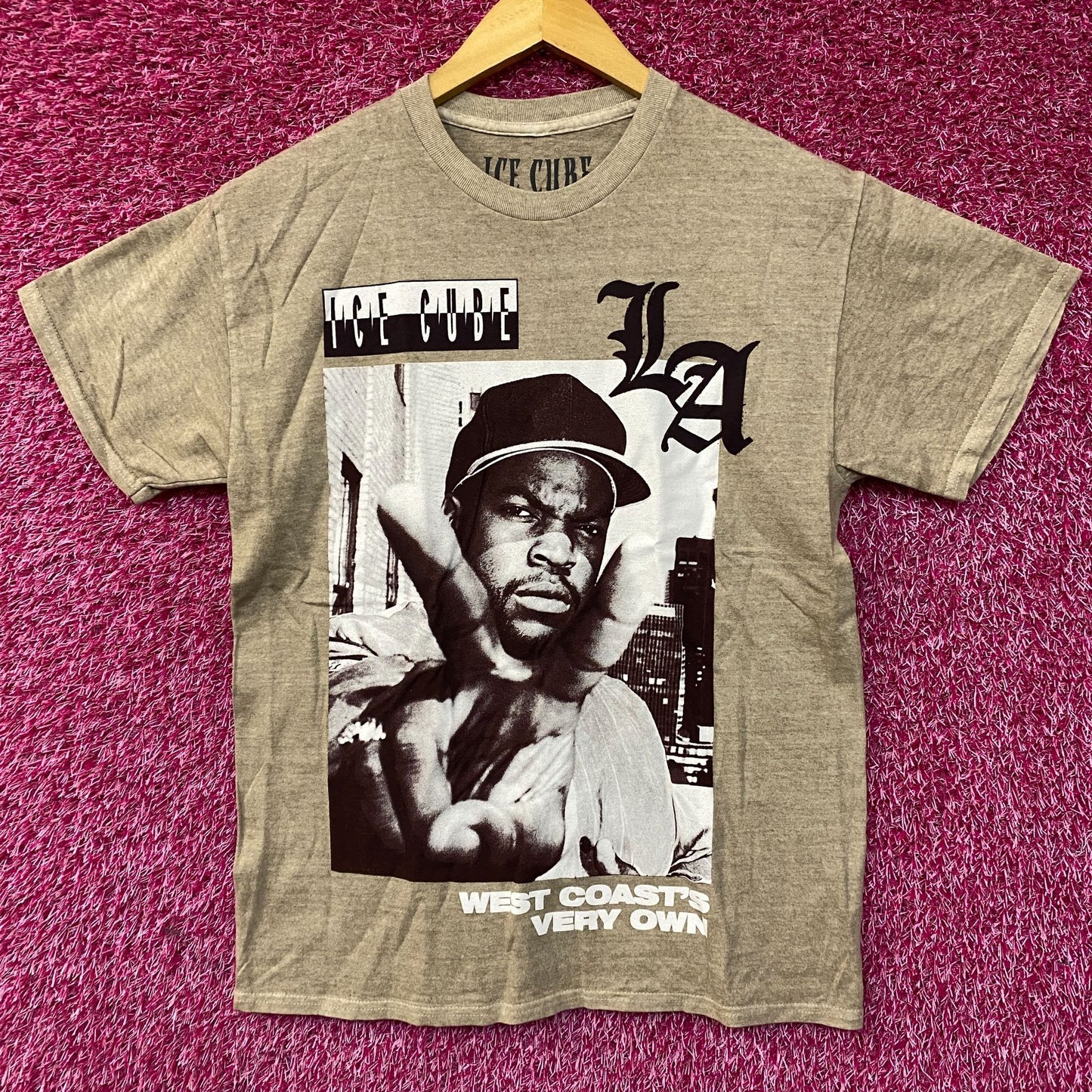 Ice Cube LA Boys West Coast Graphic Design T-Shirt Small