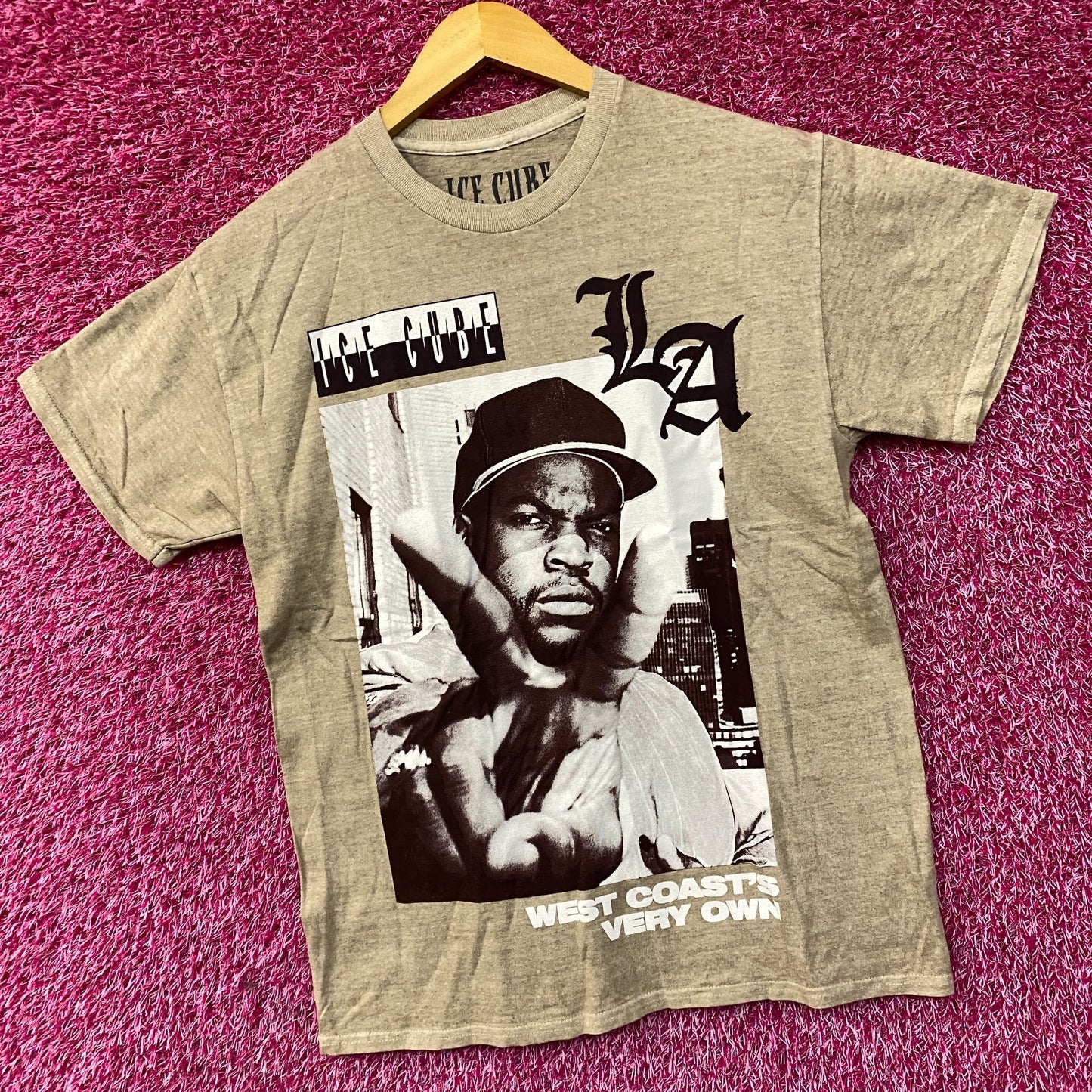 Ice Cube LA Boys West Coast Graphic Design T-Shirt Small