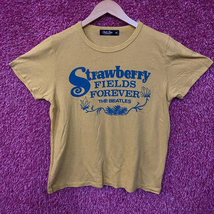 The Beatles Strawberry Fields Forever Women's Original T-Shirt Medium