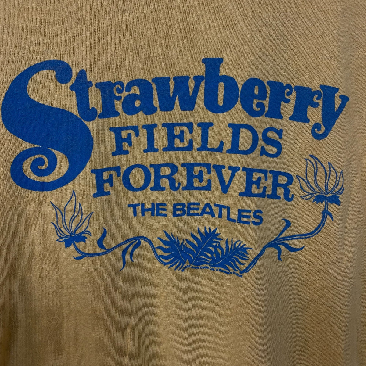 The Beatles Strawberry Fields Forever Women's Original T-Shirt Medium