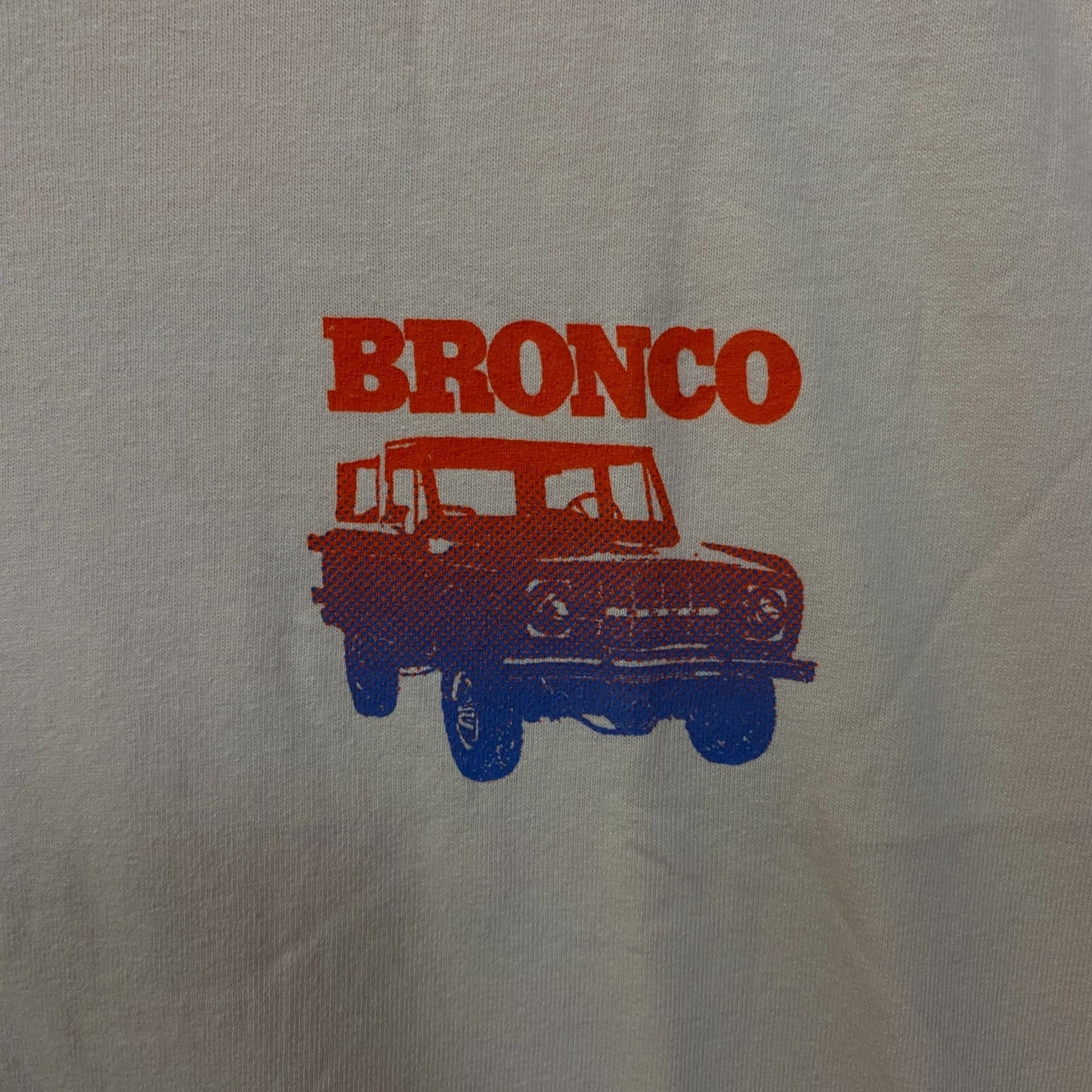 Junk Food Ford Bronco 4-Wheel-Drive Pink Graphic T-Shirt Small