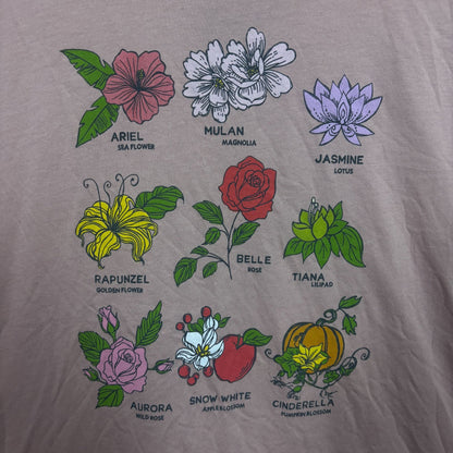 Disney Princess Flower women’s plus size T-shirt 5