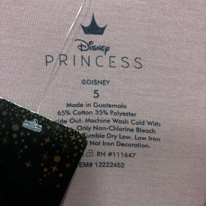 Disney Princess Flower women’s plus size T-shirt 5