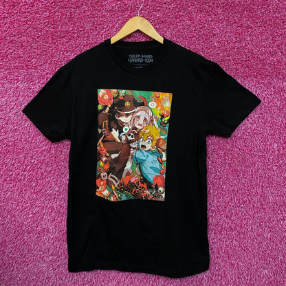 Toilet-Bound Hannako-Kun Manga Cover Poster Anime Tee L