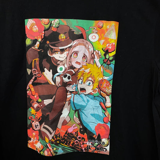 Toilet-Bound Hannako-Kun Manga Cover Poster Anime Tee L