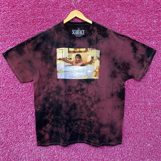 Scarface Tony Montana Film Promo Tie Dye Tshirt size XL