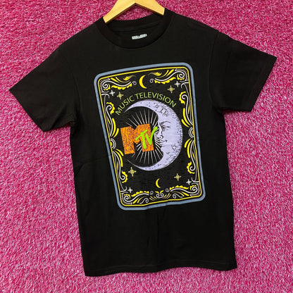MTV Music Television Tarot Card Crescent Moon T-Shirt Small