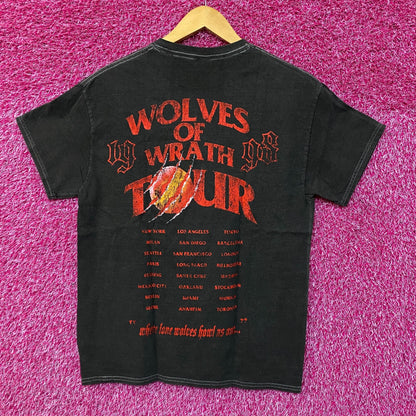 Wolves of Wrath Tour Tshirt size medium