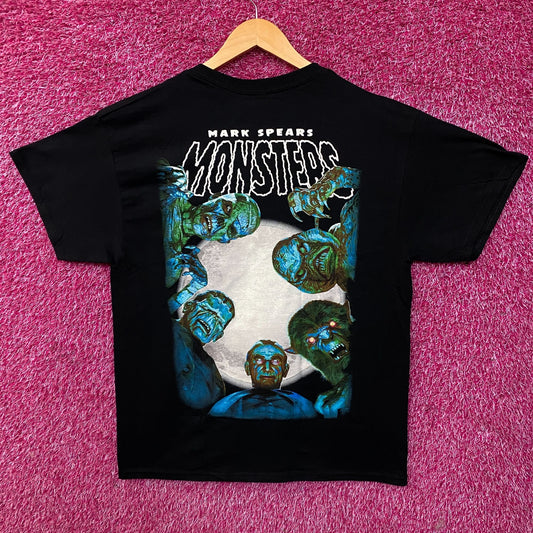 Mark Spears Monsters Last Supper Horror Graphic T-Shirt Large