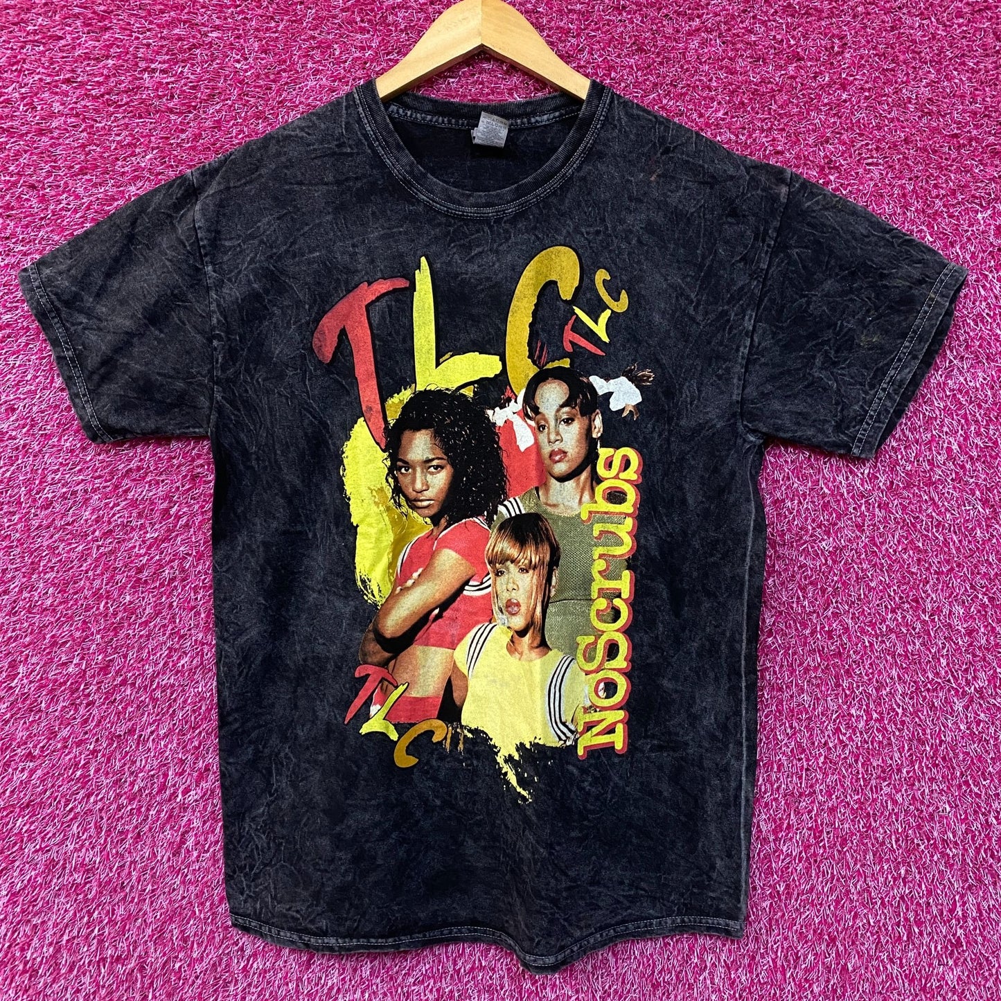 TLC No Scrubs Fan Mail Album Art Poster Soul Girl Band Tee Large