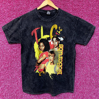 TLC No Scrubs Fan Mail Album Art Poster Soul Girl Band Tee Large