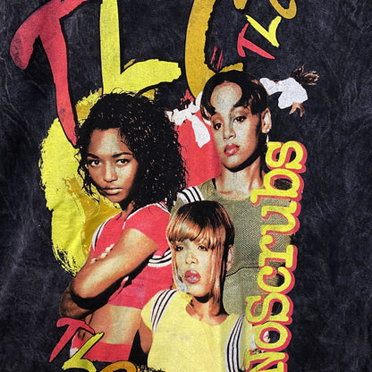 TLC No Scrubs Fan Mail Album Art Poster Soul Girl Band Tee Large