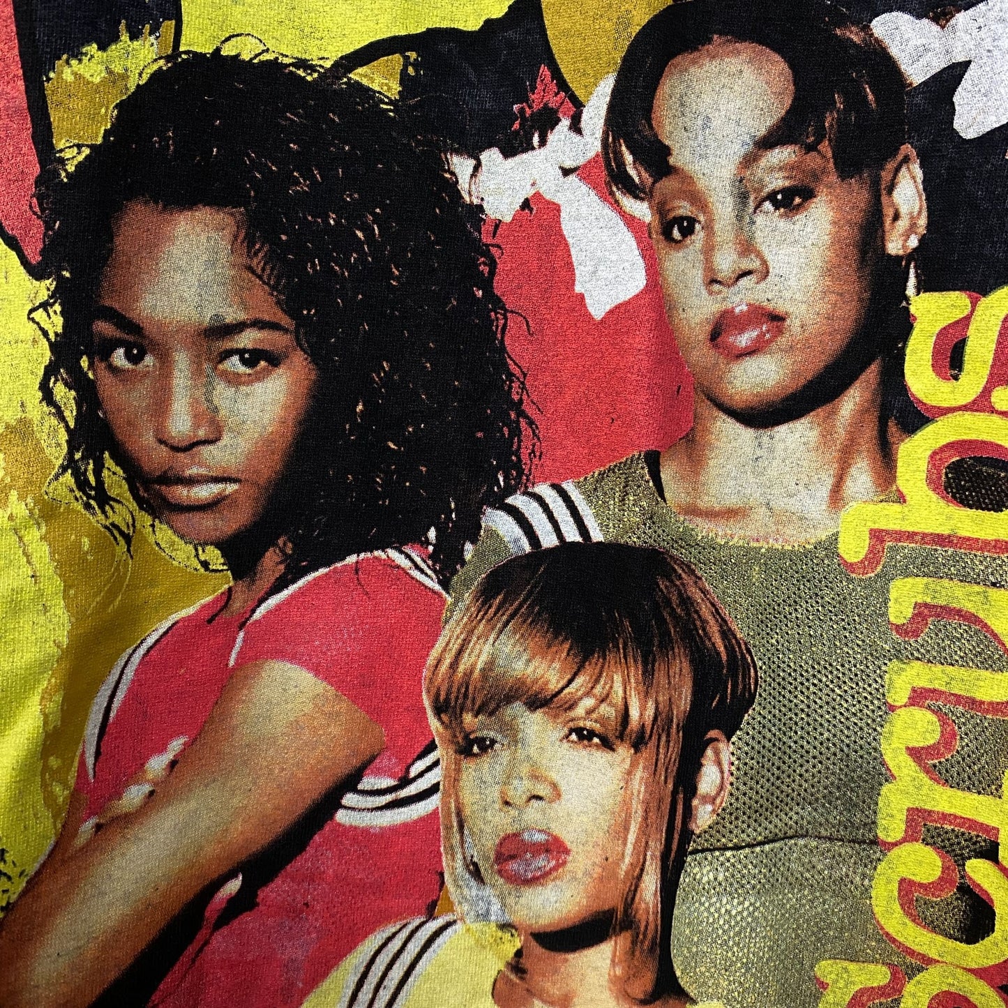 TLC No Scrubs Fan Mail Album Art Poster Soul Girl Band Tee Large