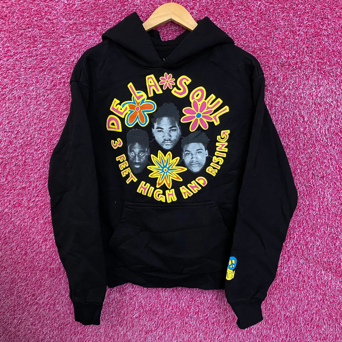 De La Soul 3 Feet High and Rising Hoodie size Small