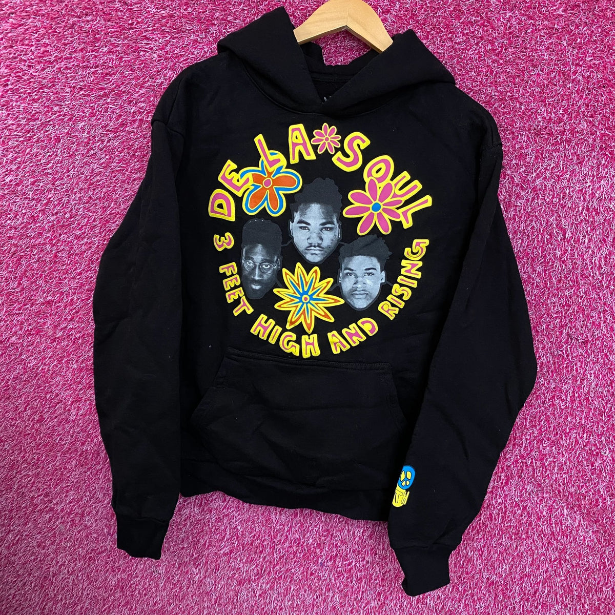 De La Soul 3 Feet High and Rising Hoodie size Small