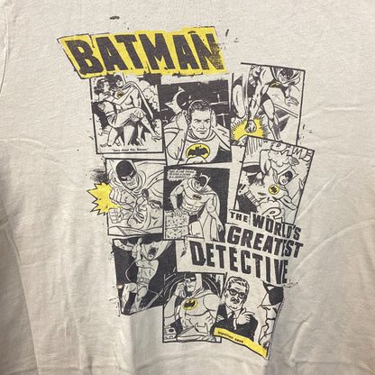 Junk Food Clothing Batman Panel Collage Vintage Destroy Tee 2XL