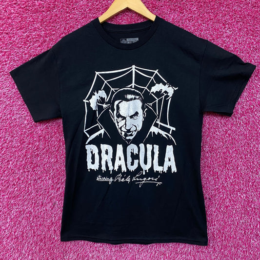 Bela Lugosi Dracula Spiders Web Graphic T-Shirt Medium