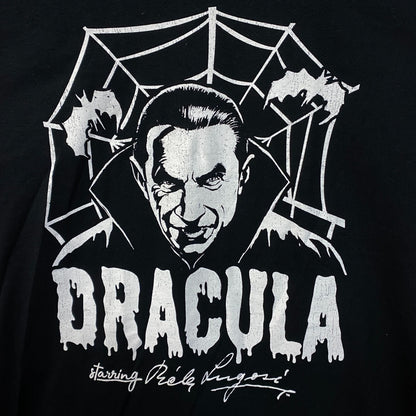 Bela Lugosi Dracula Spiders Web Graphic T-Shirt Medium