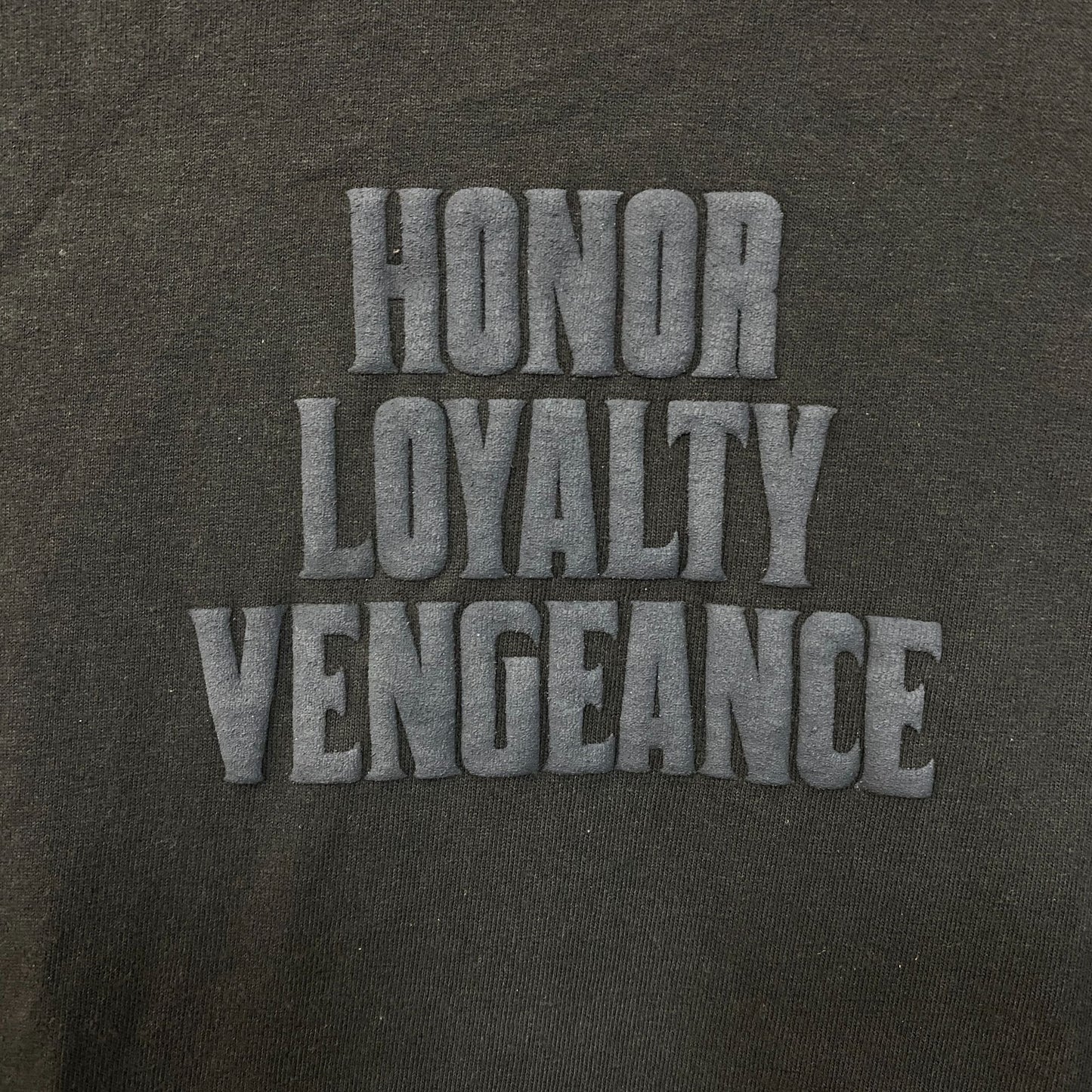 The Godfather- Honor Loyalty Vengeance - T-Shirt Medium.