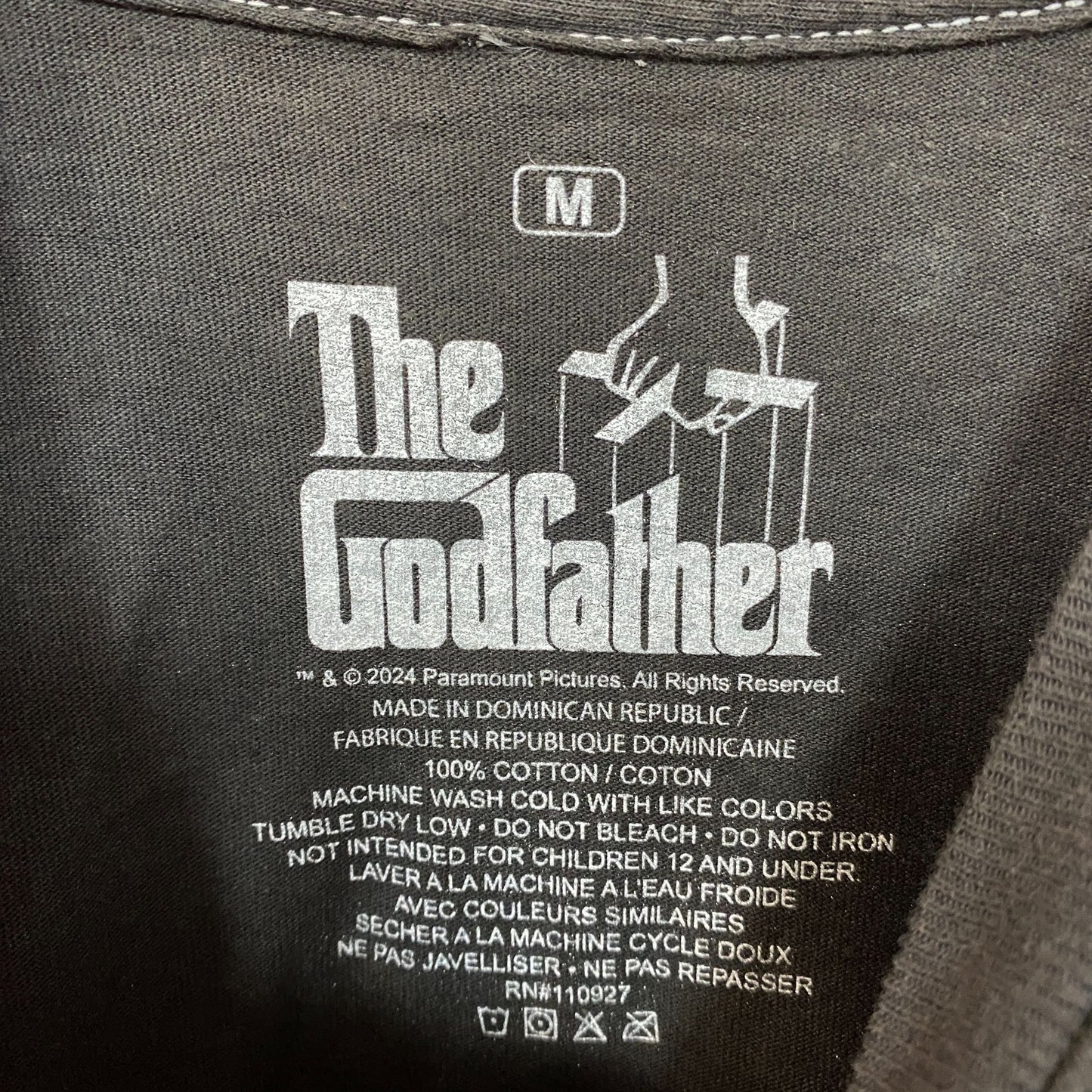 The Godfather- Honor Loyalty Vengeance - T-Shirt Medium.
