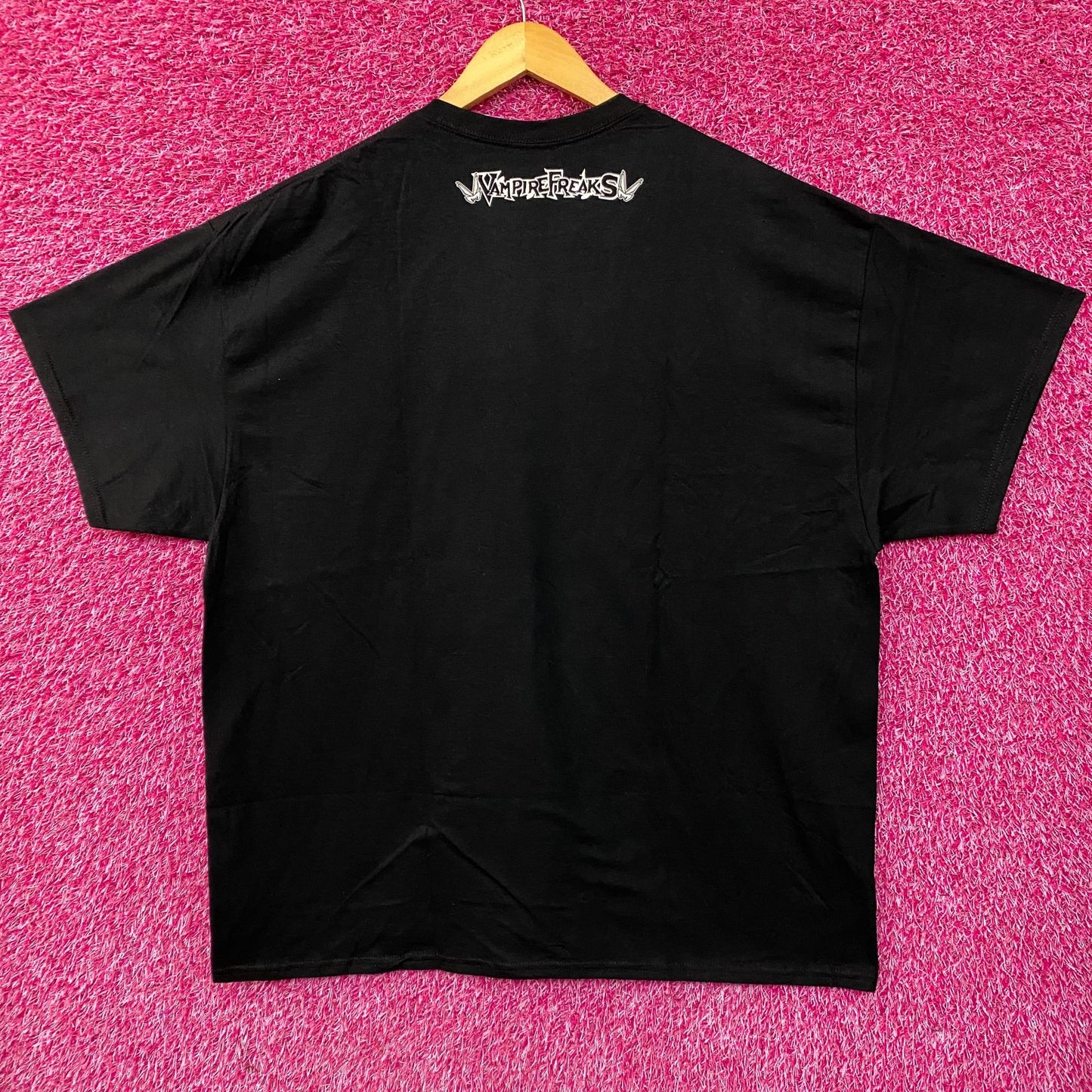 Vampire Freaks Jersey Devil Graphic Design T-Shirt Large