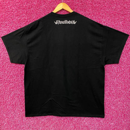 Vampire Freaks Jersey Devil Graphic Design T-Shirt Large