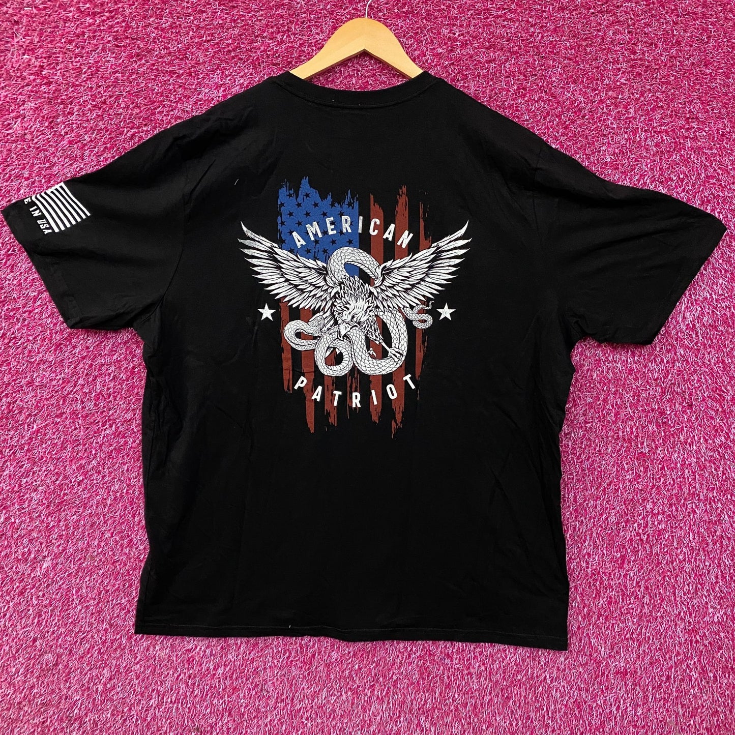 Bass Pro Shops American Patriot Flag Graphic T-Shirt 2XL