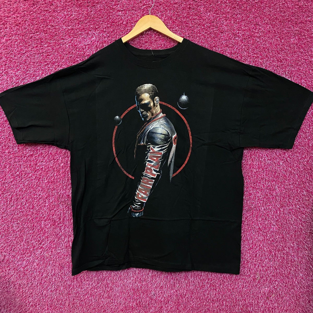 DC Comics Justice League Mister Terrific Portrait Graphic T-Shirt 2XL