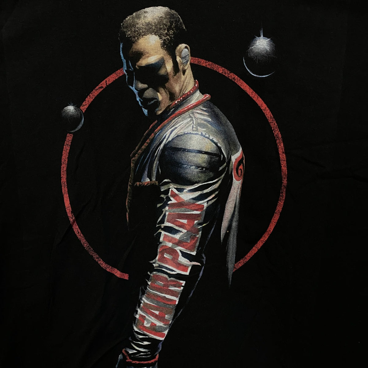 DC Comics Justice League Mister Terrific Portrait Graphic T-Shirt 2XL