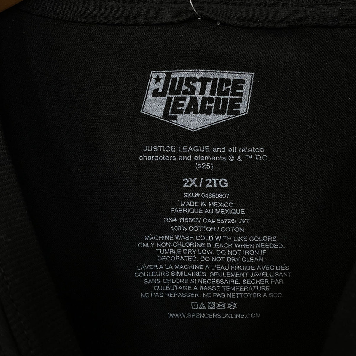 DC Comics Justice League Mister Terrific Portrait Graphic T-Shirt 2XL