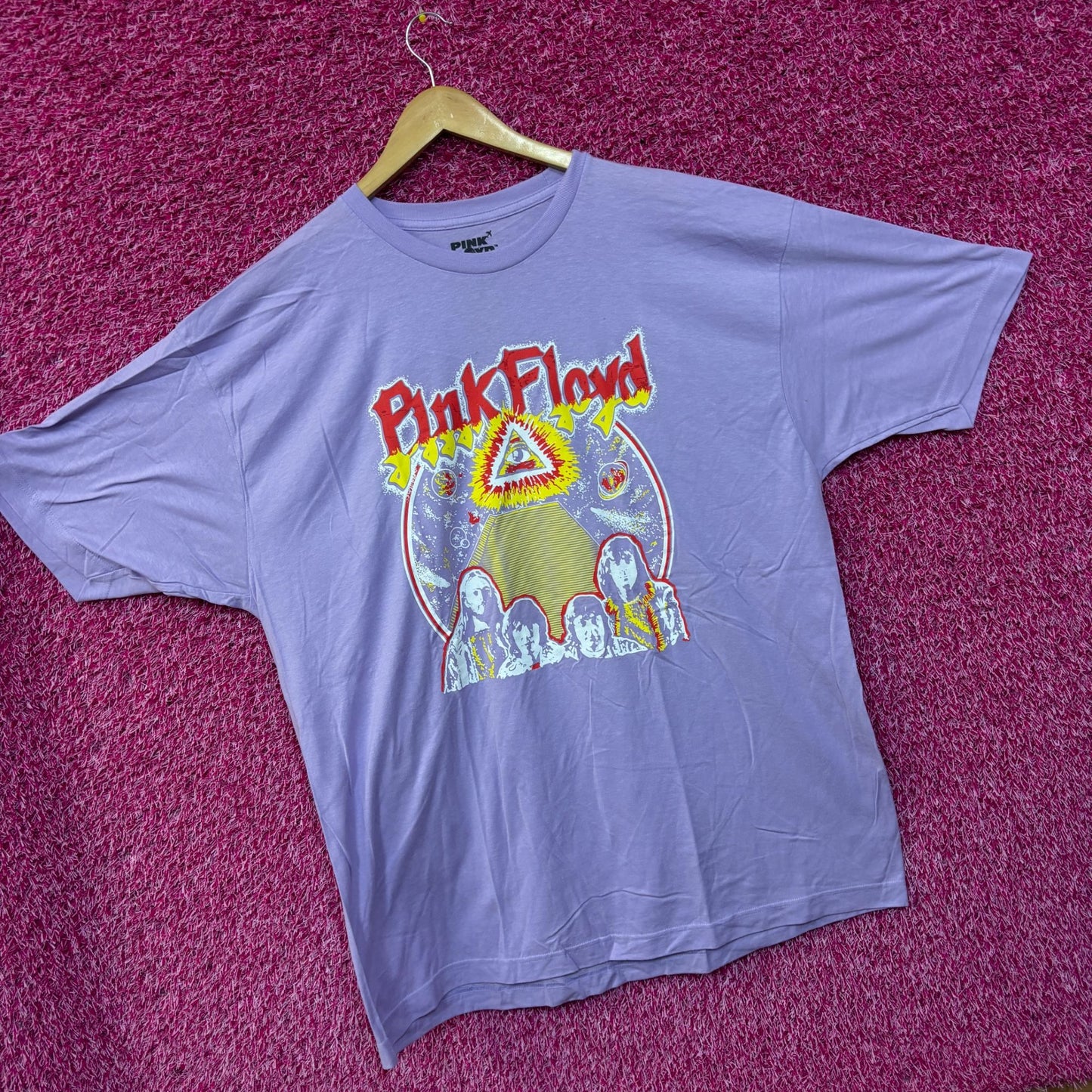 Pink Floyd All Seeing Cosmic Pyramid Psychedelic Rock Tee 2xl