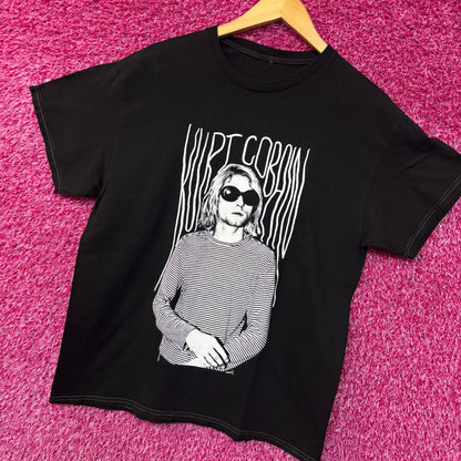 Nirvana Kurt cobain mineral wash Tshirt size large