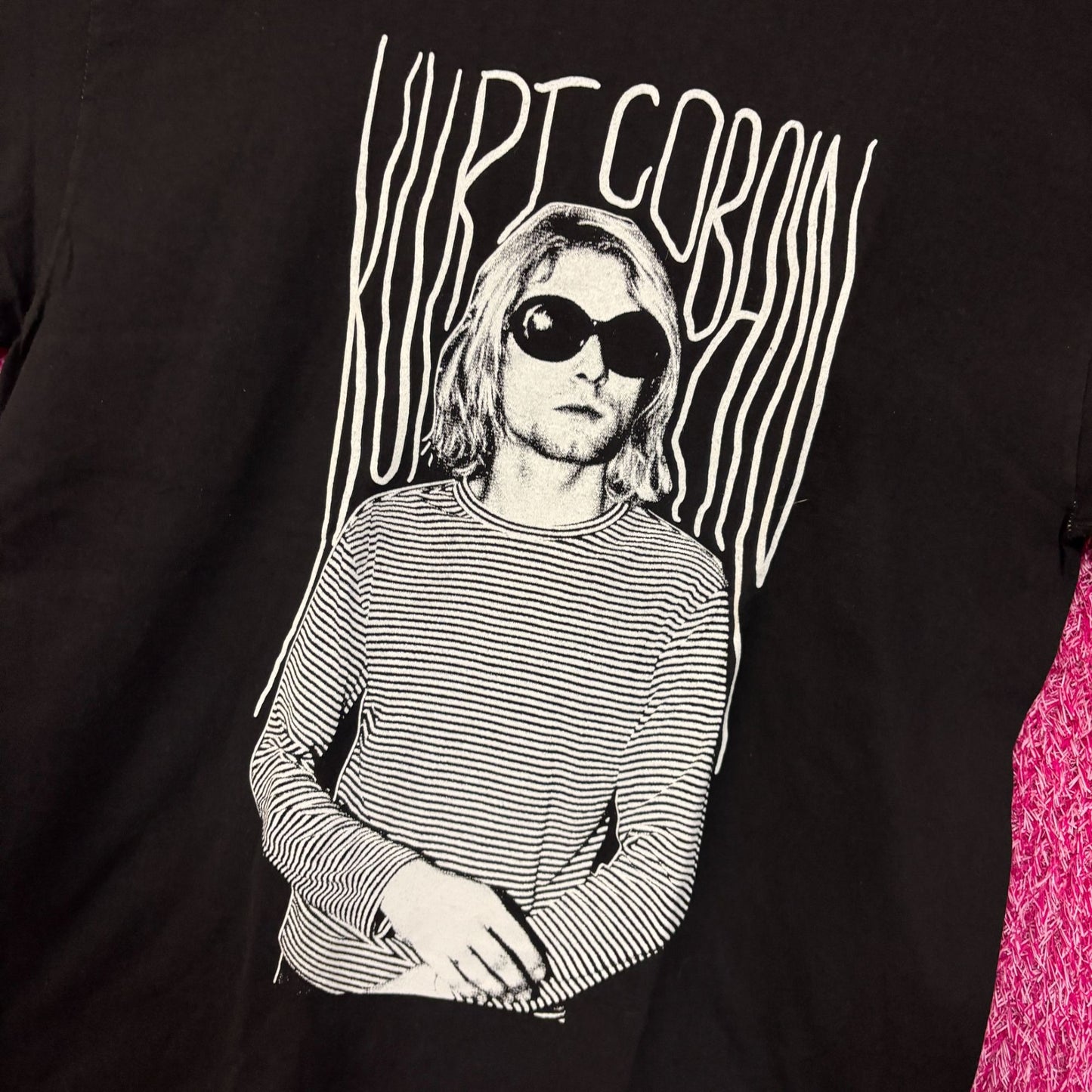 Nirvana Kurt cobain mineral wash Tshirt size large