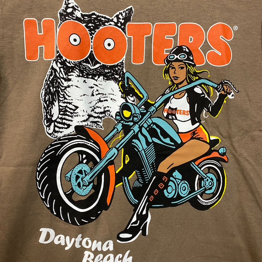 Hooters Daytona Beach Motorcycle Club T-Shirt Small