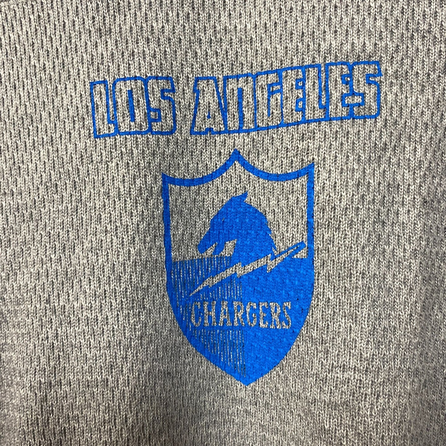 Los Angeles Chargers Long Sleeve Waffle Shirt Medium