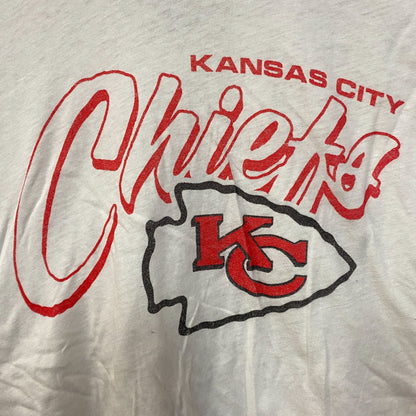 Junk Food NFL Kansas City Chiefs Long Sleeve Cropped T-Shirt XS