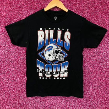 Junk Food Clothing Buffalo Bills Stadium Farewell Tour Graphic T-Shirt Kids Medium