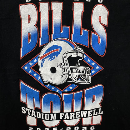 Junk Food Clothing Buffalo Bills Stadium Farewell Tour Graphic T-Shirt Kids Medium